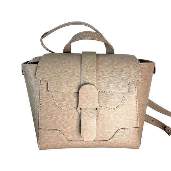 senreve maestra bag mini beige NWT